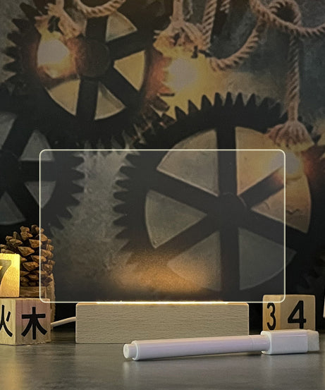 Creative Note Board Creative Led Night Light USB Message Board Holiday Light With Pen Gift For Children Girlfriend Decoration Night Lamp