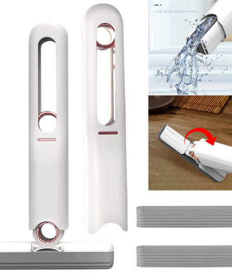 Mini Mops Floor Cleaning Sponge Squeeze Mop Household Cleaning Tools Home Car Portable Wiper Glass Screen Desk Cleaner Mop