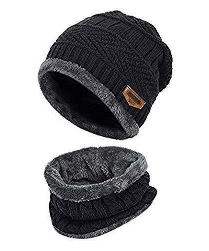 Unisex Woolen Cap Set