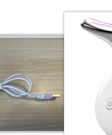 EMS Thermal Neck Lifting And Tighten Massager Electric Microcurrent Wrinkle Remover