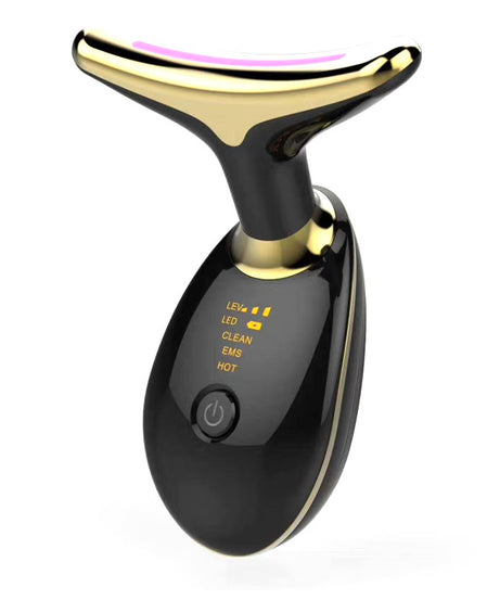 EMS Thermal Neck Lifting And Tighten Massager Electric Microcurrent Wrinkle Remover