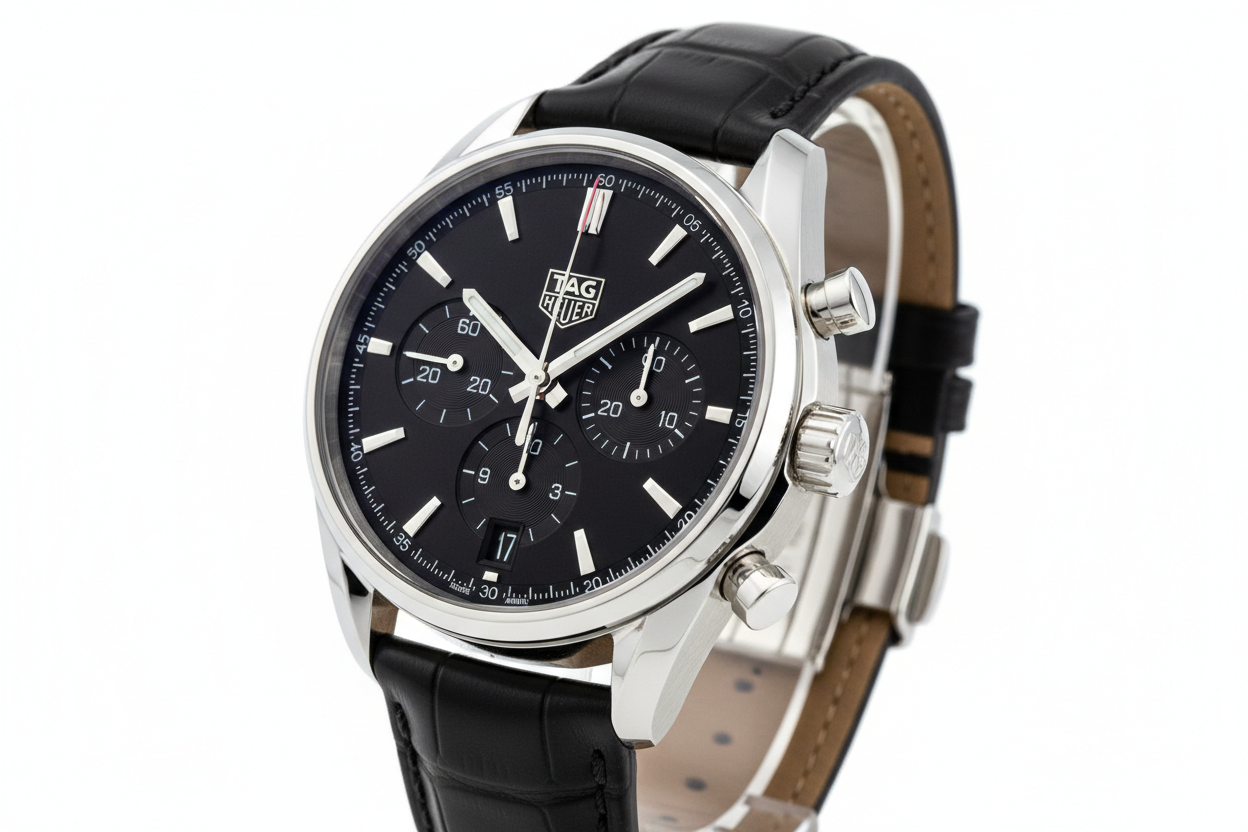 Carrera Black Dial Automatic Watch – CBN2A5A.FC6481