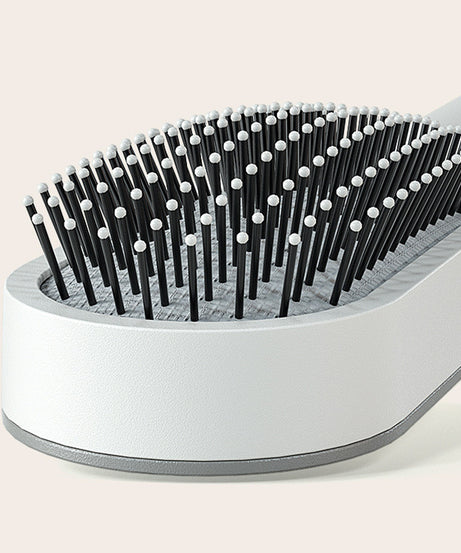 Self Cleaning Hair Brush For Women One-key Cleaning Hair Loss Airbag Massage Scalp Comb Anti-Static Hairbrush