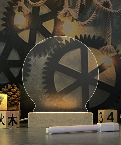 Creative Note Board Creative Led Night Light USB Message Board Holiday Light With Pen Gift For Children Girlfriend Decoration Night Lamp