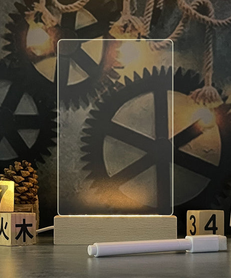 Creative Note Board Creative Led Night Light USB Message Board Holiday Light With Pen Gift For Children Girlfriend Decoration Night Lamp